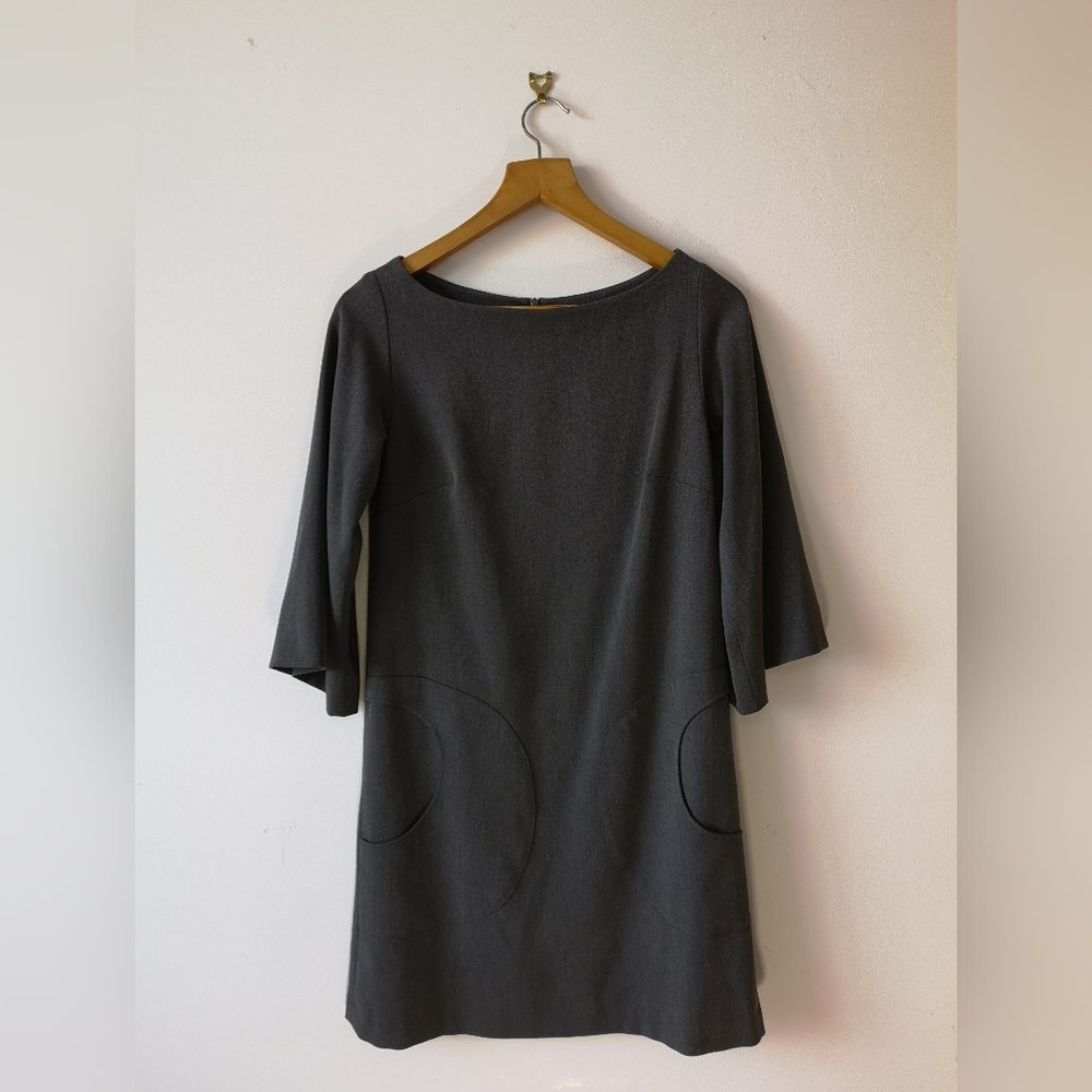 Vintage grey mod dress